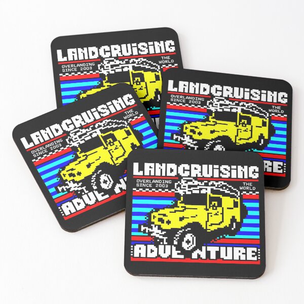 Teletext Rivival Coasters (Set of 4)