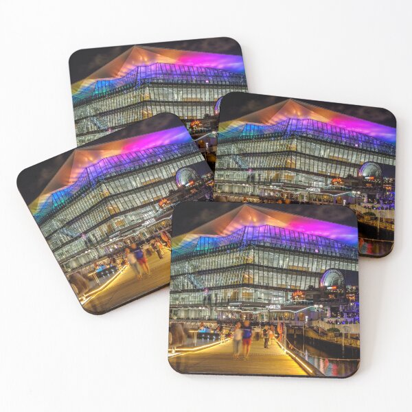 Item preview, Sydney harbour waterfront is proudly wearing its Pride colors  designed and sold by VadimK.