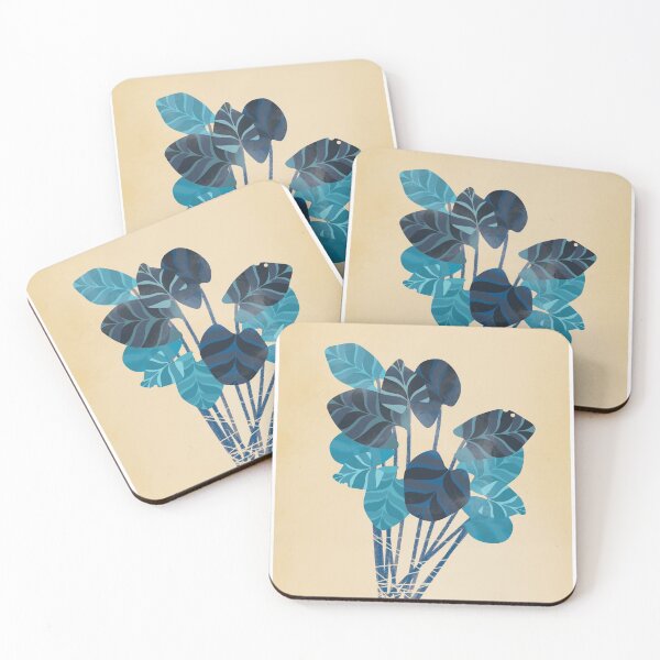 Item preview, Blue Leaves series 02 designed and sold by sillgrafik.