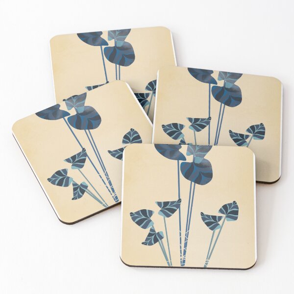 Item preview, Blue Leaves series 04 designed and sold by sillgrafik.