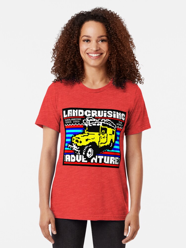 Alternate view of Teletext Revival Tri-blend T-Shirt