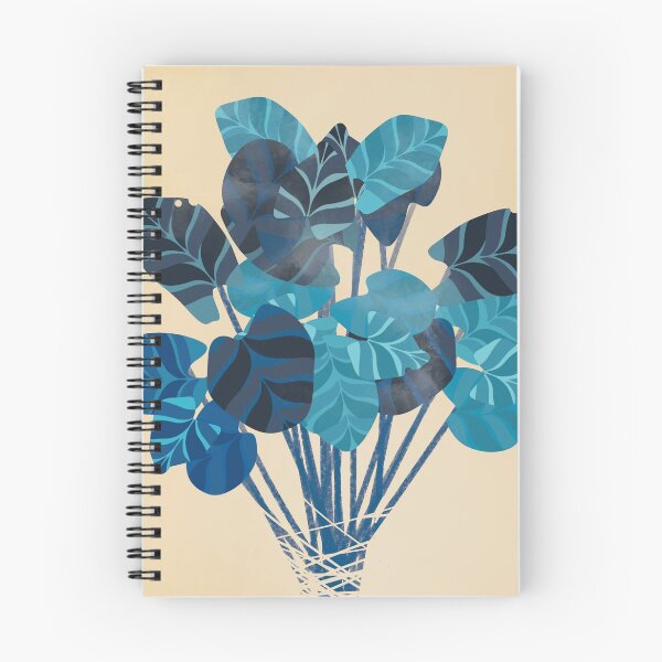 Item preview, Blue Leaves series 03 designed and sold by sillgrafik.
