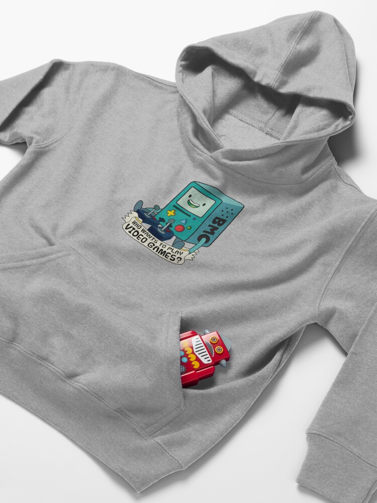 Alternate view of BMO Game Kids Pullover Hoodie