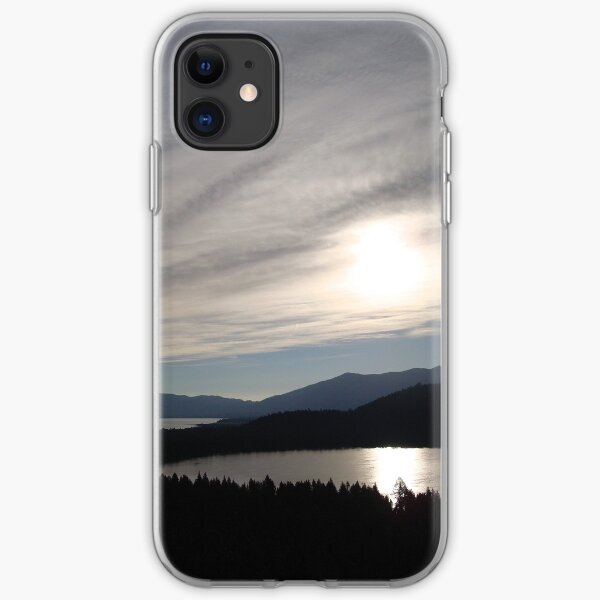 Sunrise Over Fallen Leaf Lake iPhone Soft Case