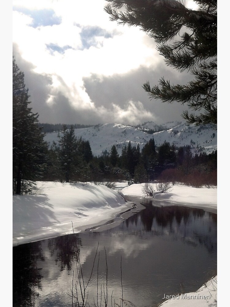 Break in the Clouds at the Upper Truckee River by JaredManninen
