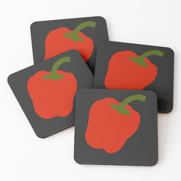 Item preview, Paprika Pepper Cutout Artwork - Warhol Vegetables (Vegetarian or Vegan Idea) designed and sold by isstgeschichte.
