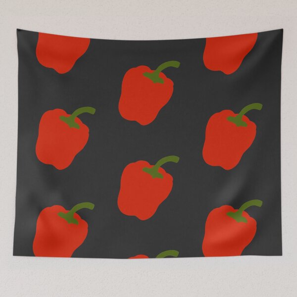 Item preview, Paprika Pepper Cutout Artwork - Warhol Vegetables (Vegetarian or Vegan Idea) designed and sold by isstgeschichte.