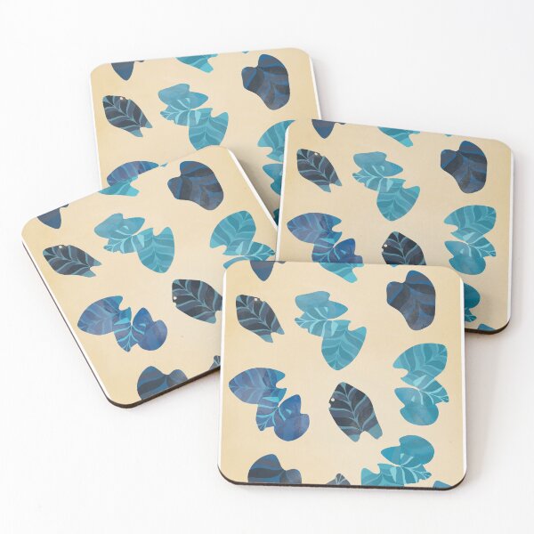 Item preview, Blue Leaves series 05 designed and sold by sillgrafik.