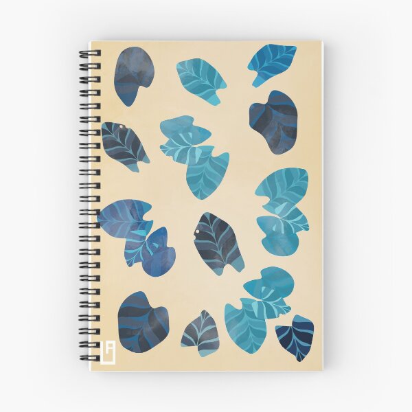 Item preview, Blue Leaves series 05 designed and sold by sillgrafik.