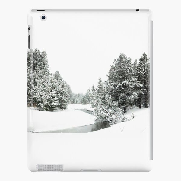 Upper Truckee River Surrounded by Snow iPad Snap Case
