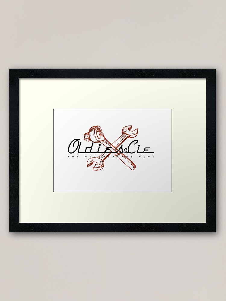 Alternate view of Oldies Co. Framed Art Print