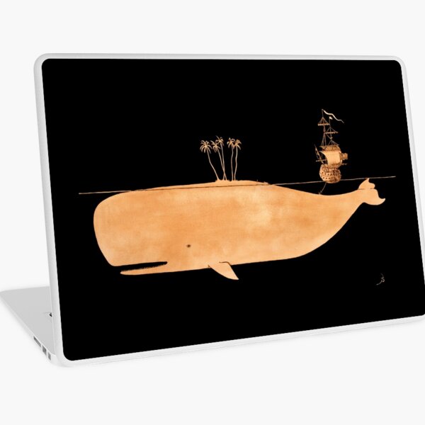 The Devil Whale Laptop Skin