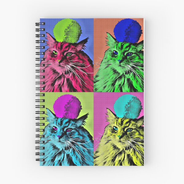 Item preview, Andy Warhol Cat designed and sold by PatWArt.
