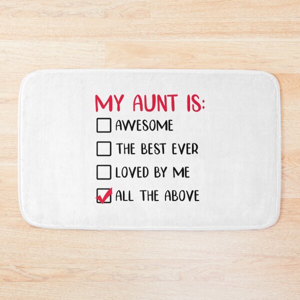 Item preview, My Aunt is Awesome The Best Ever Loved By Me All The Above - Newborn Outfit Cute Baby Clothes designed and sold by T-shirt For You.