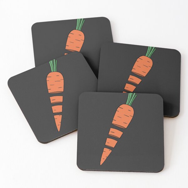 Item preview, Geometric Carrot Artwork - Warhol Vegetables (Vegetarian or Vegan Idea) designed and sold by isstgeschichte.