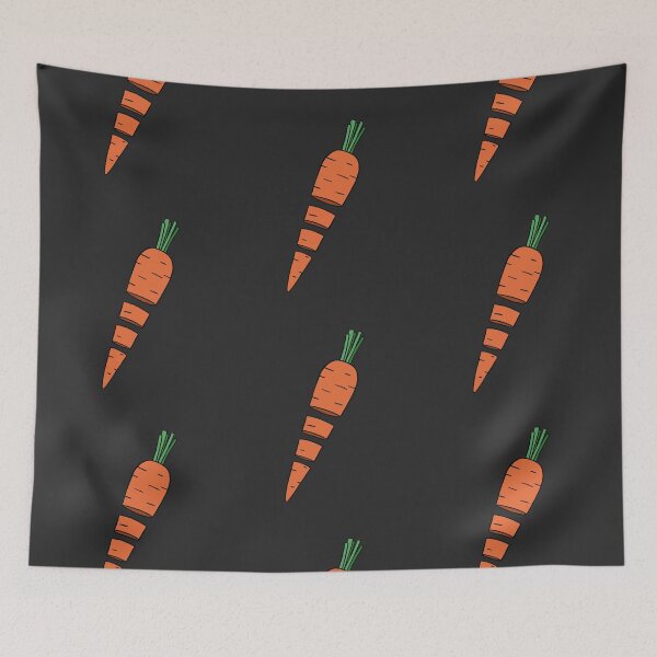 Item preview, Geometric Carrot Artwork - Warhol Vegetables (Vegetarian or Vegan Idea) designed and sold by isstgeschichte.