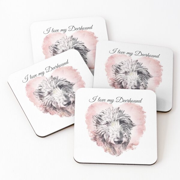 Item preview, I love my Deerhound designed and sold by DeerhoundRhodry.