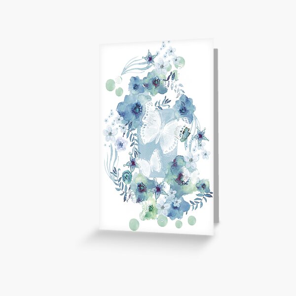 Item preview, MY BLUE BUTTERFLY GARDEN designed and sold by SunlightStudios.
