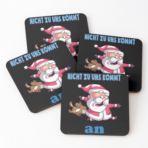 Item preview, Weihnachtsmann wird von Hund gebissen designed and sold by MetaMonztah.