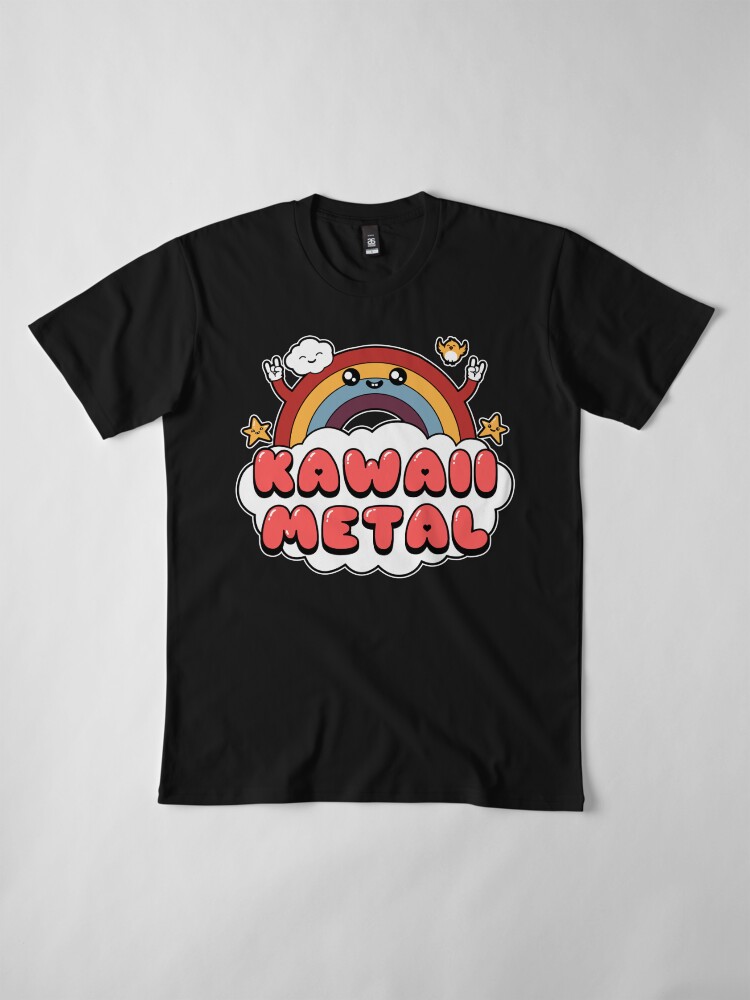 Alternate view of Kawaii Metal Premium T-Shirt
