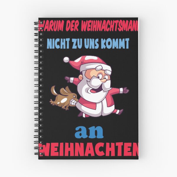 Item preview, Weihnachtsmann wird von Hund gebissen designed and sold by MetaMonztah.