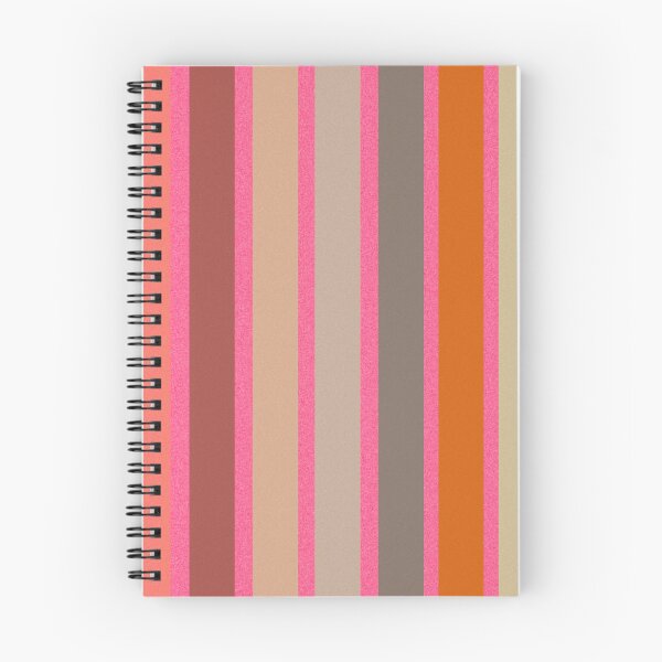 Item preview, Multiple Linen-Textured Stripes with Pink Twist designed and sold by BloomCatB.