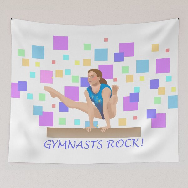 Item preview, Gymnasts Rock - Beam Girl designed and sold by SportGirlDesign.