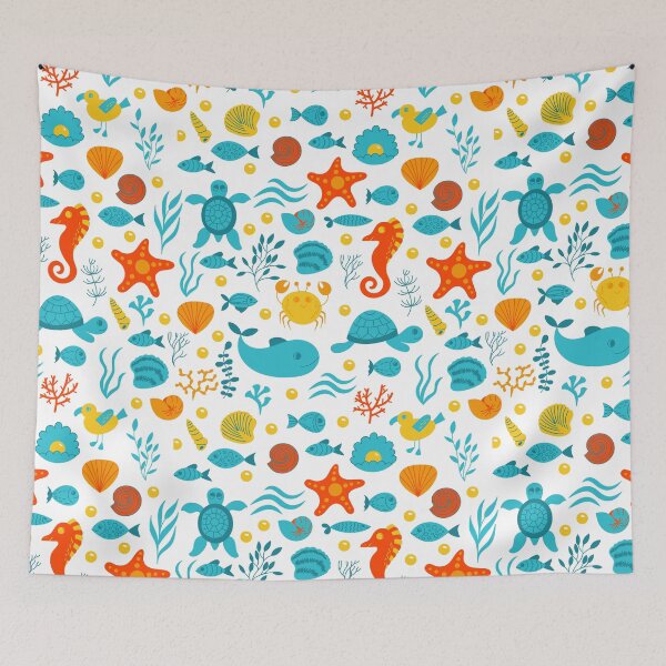 Item preview, underwater sea pattern designed and sold by Argunika.