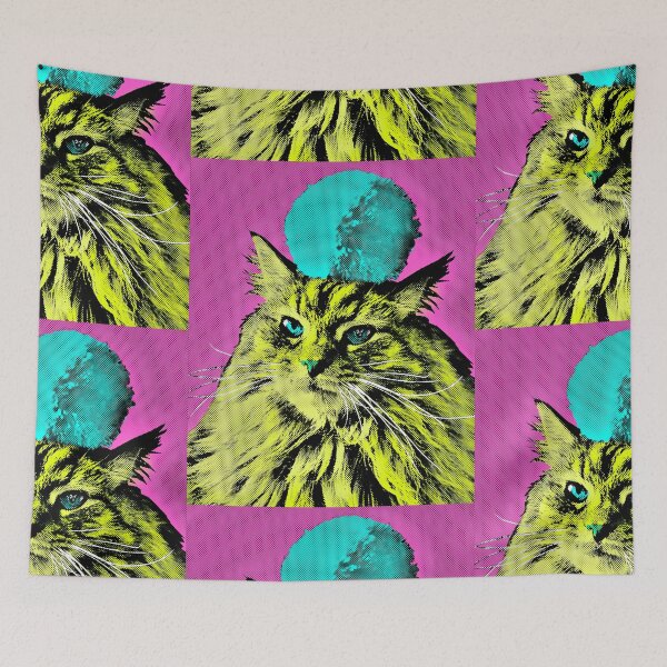Item preview, Warhol Cat: Passion designed and sold by PatWArt.