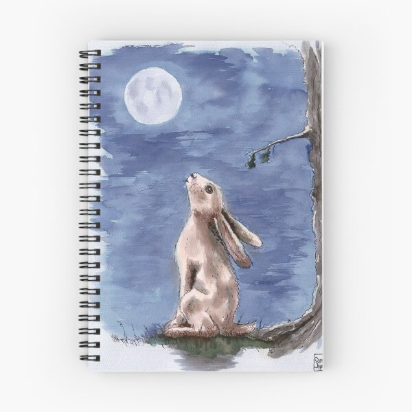 Item preview, Hare gazed up at the Moon designed and sold by Sophie Shaw.