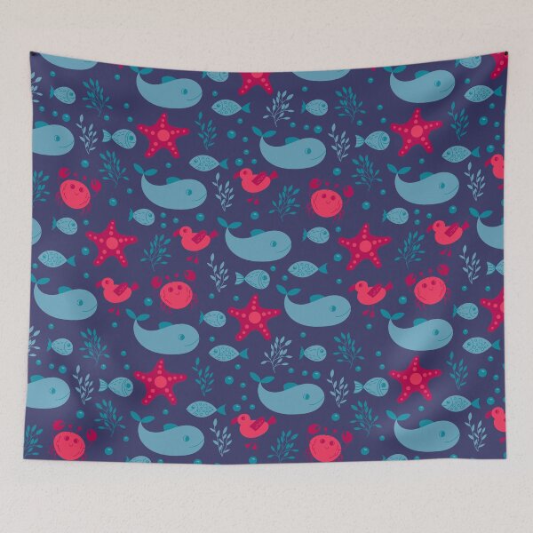 Item preview, underwater sea pattern designed and sold by Argunika.