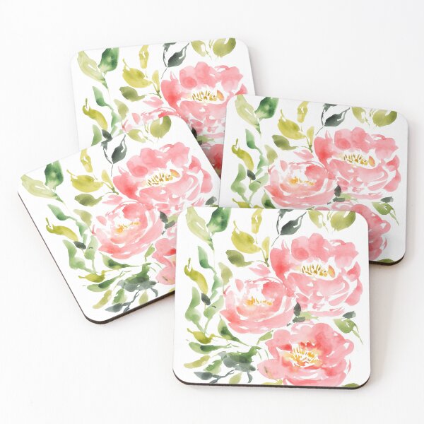 Item preview, Dreamy Peony -  watercolor painting designed and sold by Ilze Lucero.