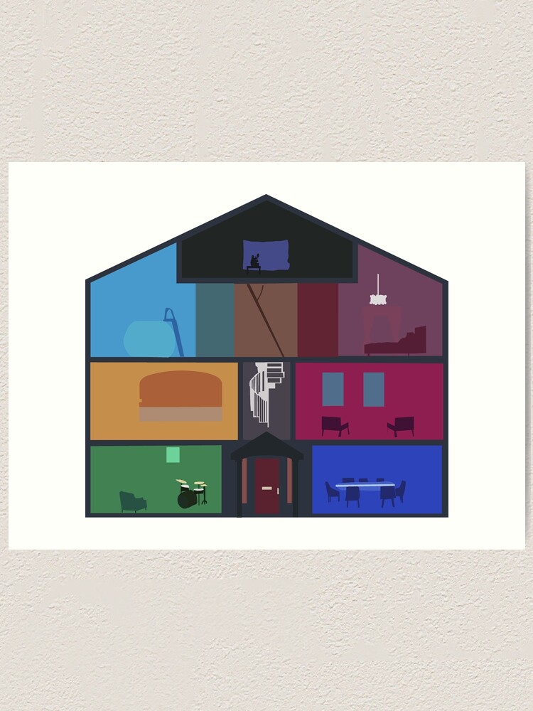 "Taylor Swift Lover Music Video House" Art Print for Sale by abbykolody