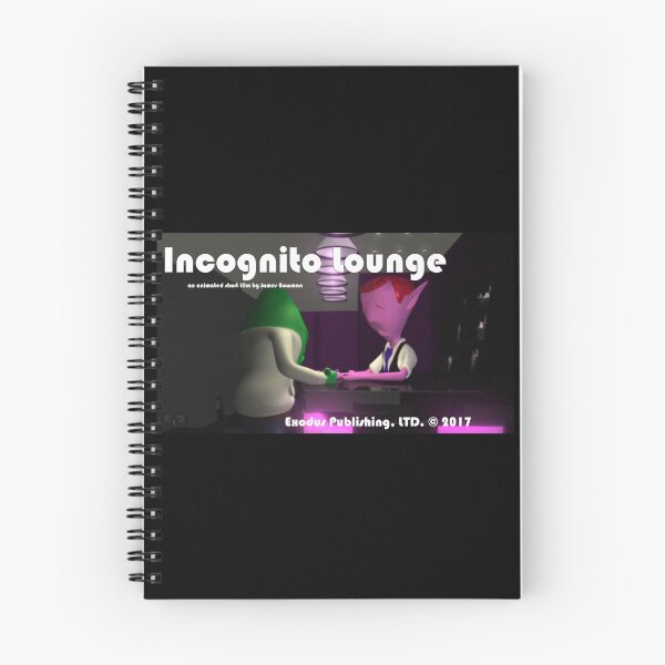 Item preview, Incognito Lounge Animated Film Poster designed and sold by AnimHeru.