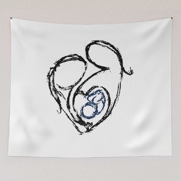 Item preview, Midwifery abstract designed and sold by ScapegoatPrints.