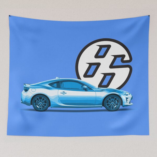 Aperçu de l'œuvre GT86 Côté Bleu créée et vendue par CharlieCreator.