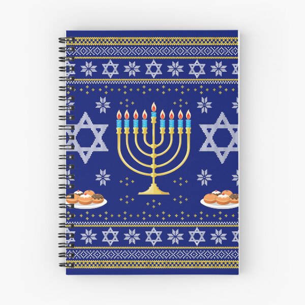 Item preview, Jewish Hanukkah Gift Menorah Candle Stand Holder Ugly Christmas Sweater designed and sold by maindeals.