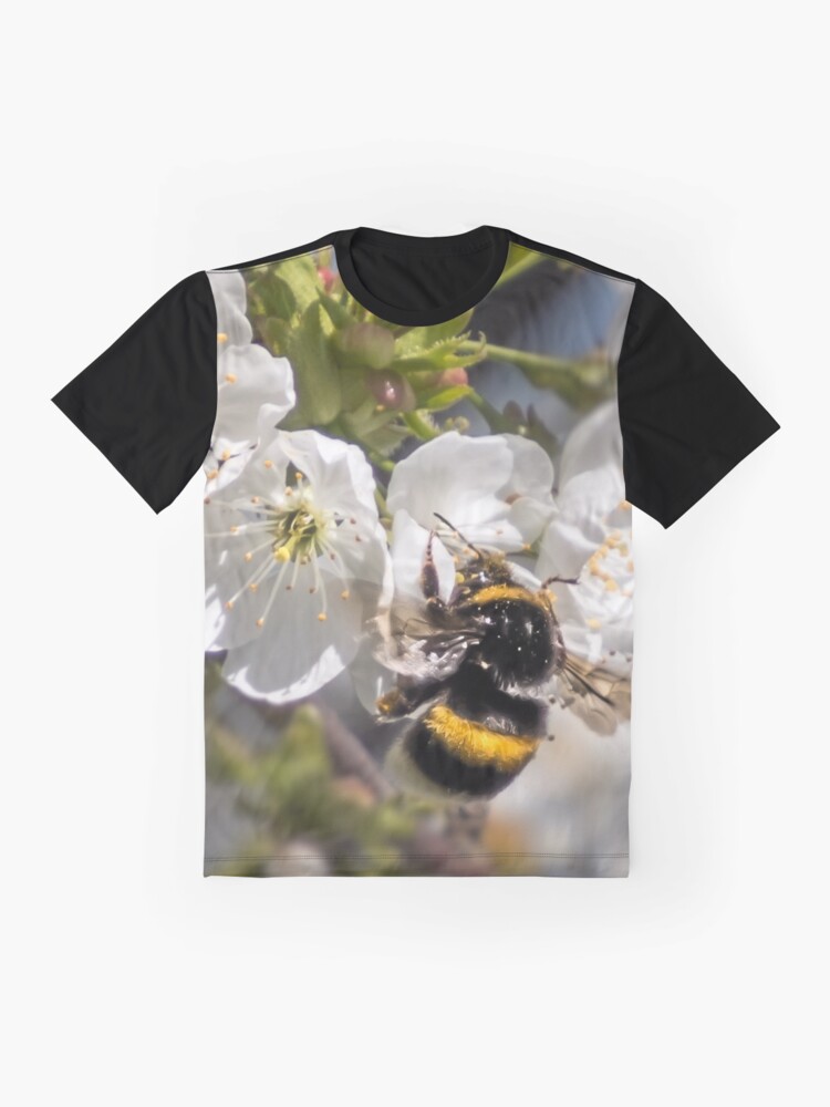 Thumbnail 4 von 5, Grafik T-Shirt, Hummel designt und verkauft von Igelchen.