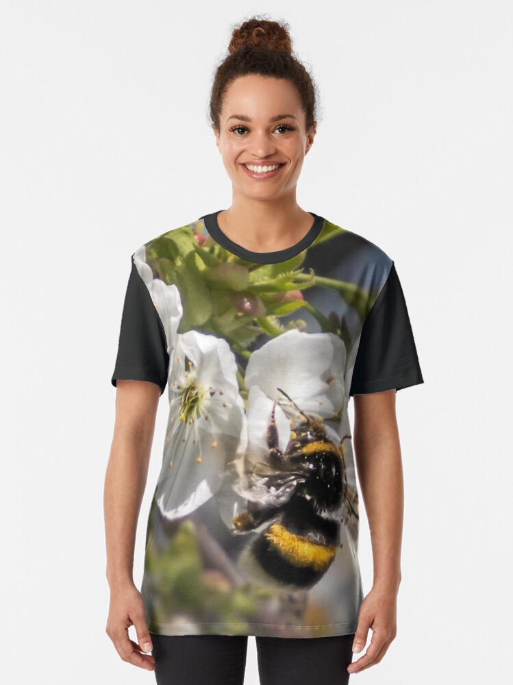 Thumbnail 2 von 5, Grafik T-Shirt, Hummel designt und verkauft von Igelchen.