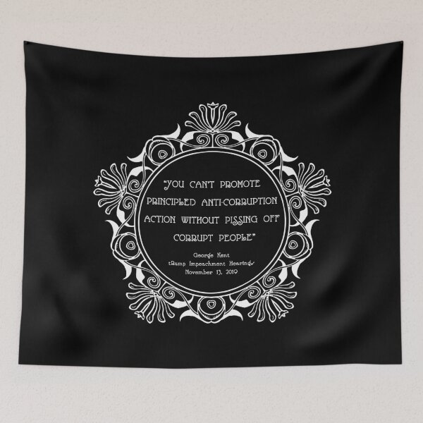 Item preview, Can't fight corruption without pissing off corrupt people! designed and sold by Thelittlelord.