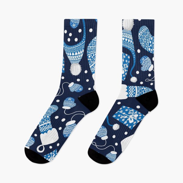 Item preview, Blue Winter Pattern designed and sold by space-kitten.