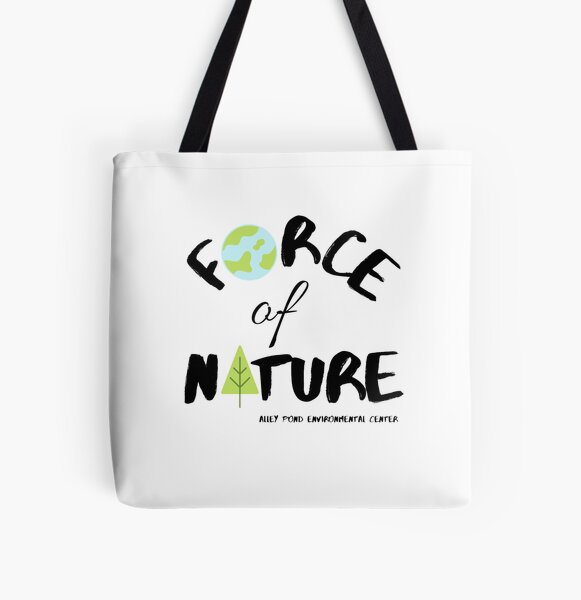 Force of Nature All Over Print Tote Bag