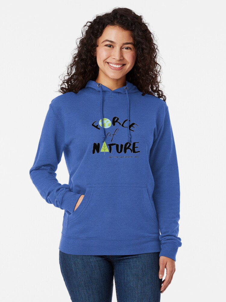 Alternate view of Force of Nature Lightweight Hoodie