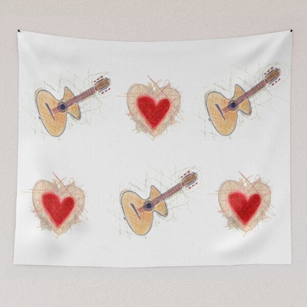 Item preview, Flamenco Guitar Love - JSO DAILY designed and sold by jsoartwork.