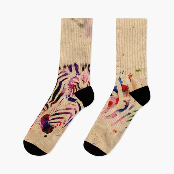 Item preview, Paint Spattered Zebras designed and sold by CouzDesigns.