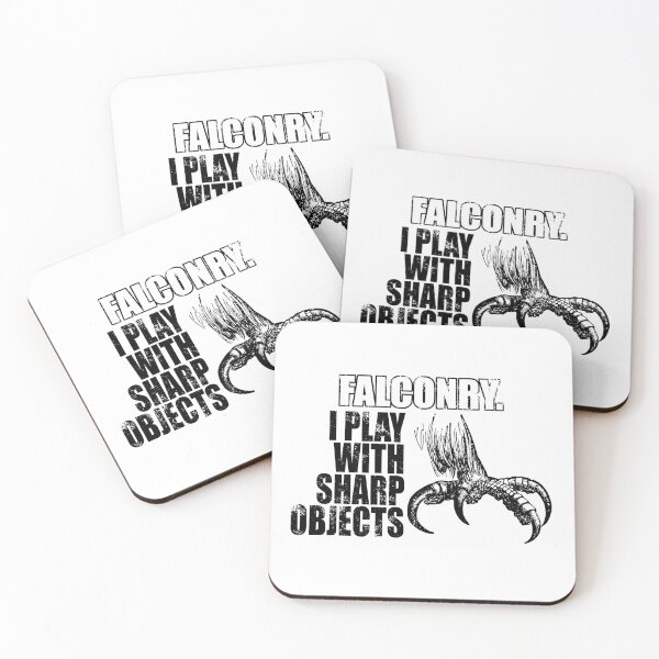 Item preview, FALCONRY, I Play with Sharp Objects designed and sold by flipper42.