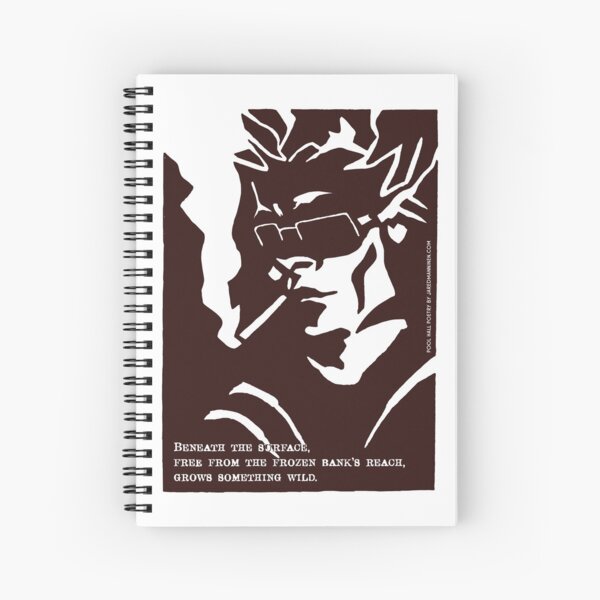 Pool Hall Poetry Spiral Notebook