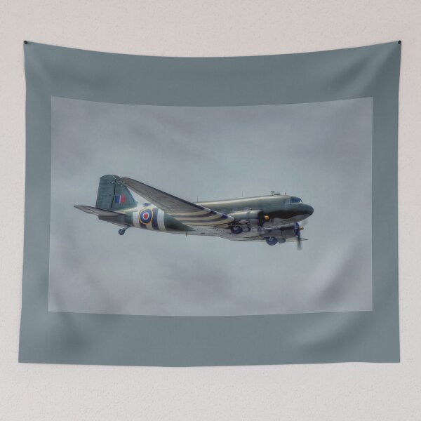 Item preview, C-47 Dakota with D-Day stripes designed and sold by Steve H Clark.