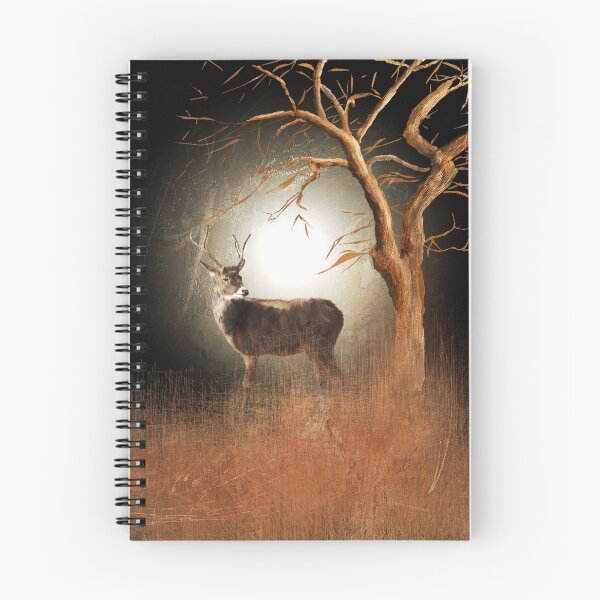 Item preview, Lone Buck in the Light of the Moon designed and sold by MaryTimman.