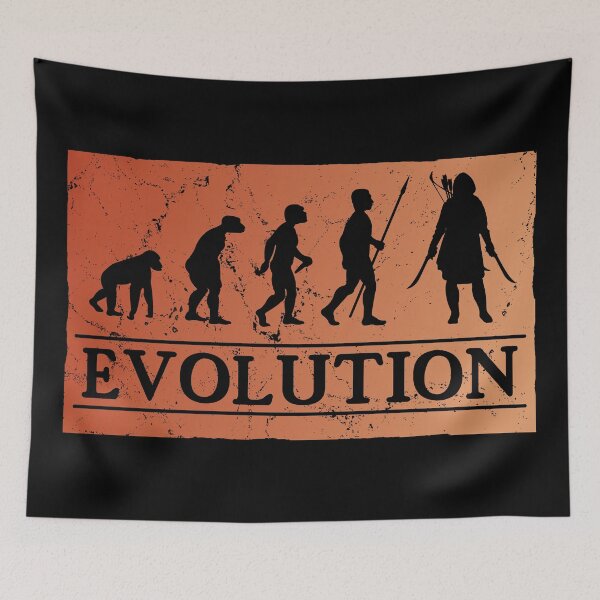 Item preview, Evolution ninja designed and sold by NicGrayGraphic.